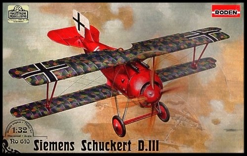 German WWI Fighter SIEMENS SCHUCKERT D.III