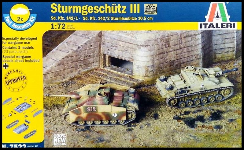 Sturmgeschutz III Sd.Kfz.142/1-Sd.Kfz.142/2 Sturmhaubitze 10.5 cm