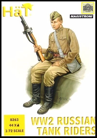 WW2 RUSSIAN TANK RIDERS