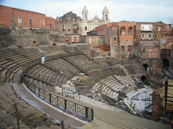 teatro archeologico greco romano catania