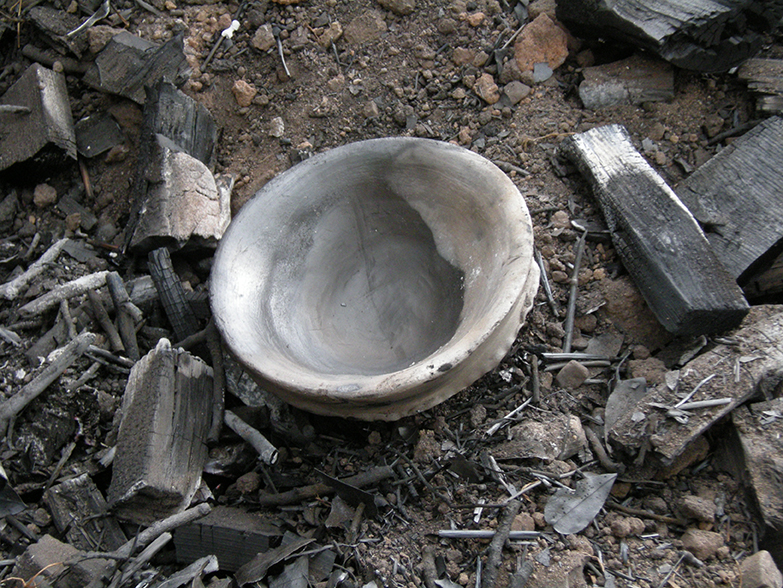 Estrazione della ceramica a fine cottura