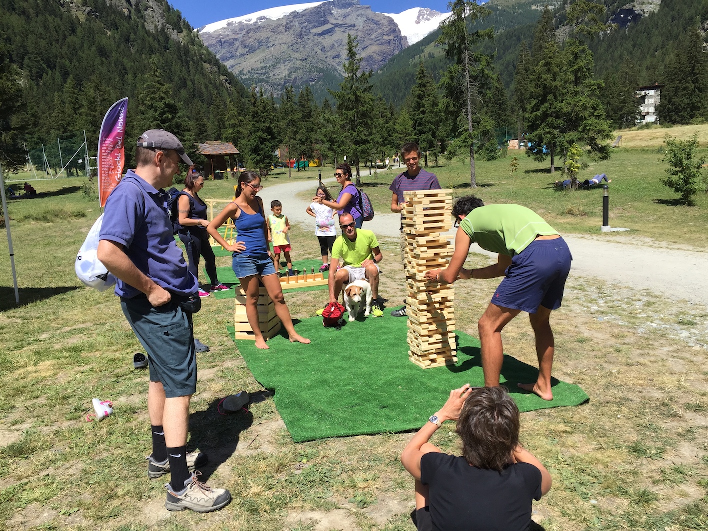 alla riscoperta dei giochi dei nonni nelle località di Champoluc Pian Villy e Antagnod Valle D'Aosta