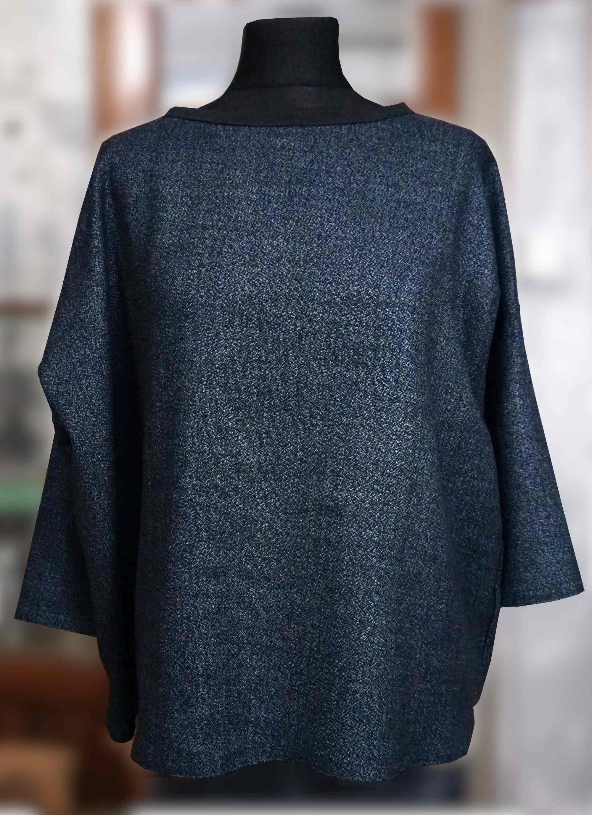 maglione in lana largo
