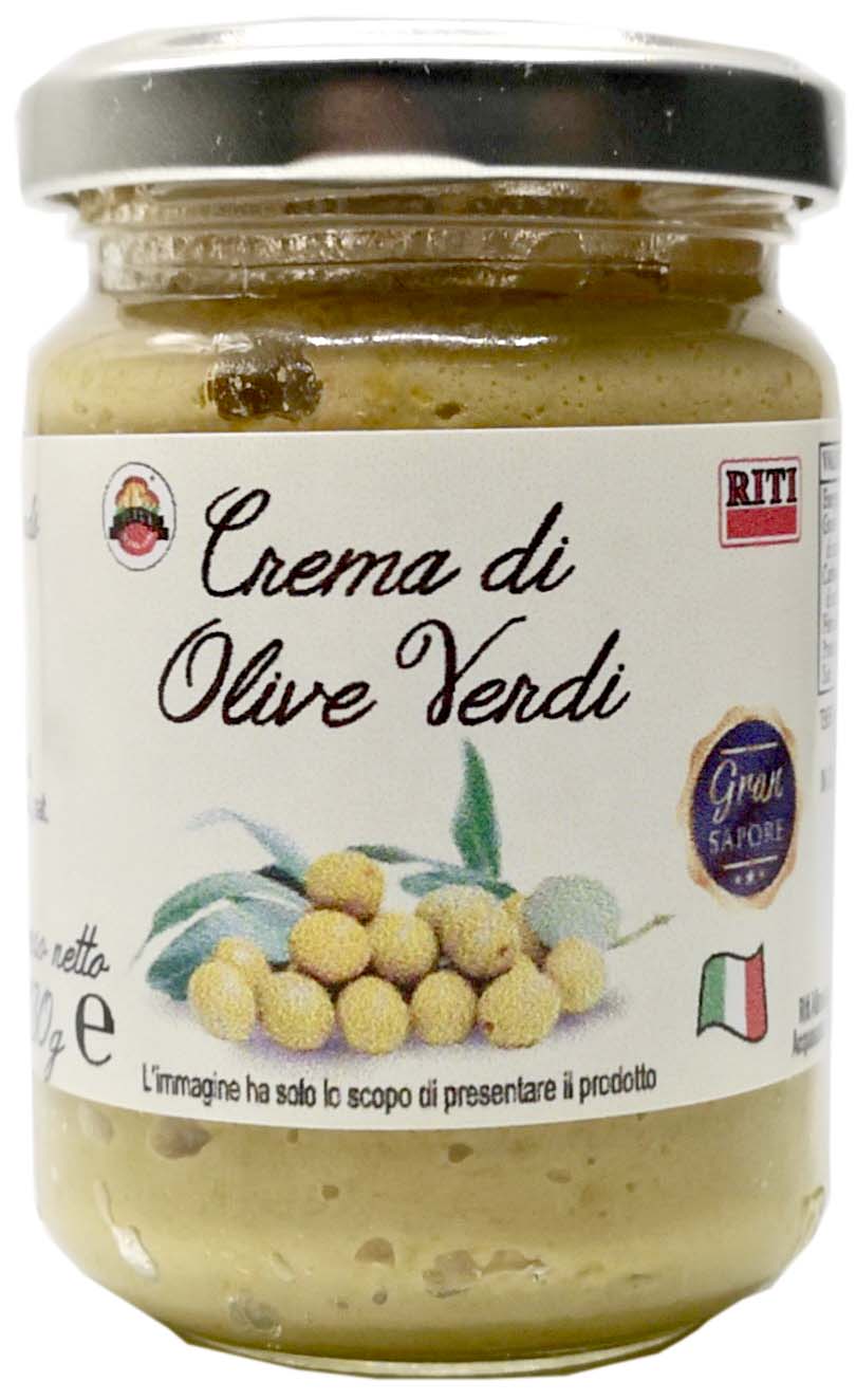 Crema di Olive Verdi 130g