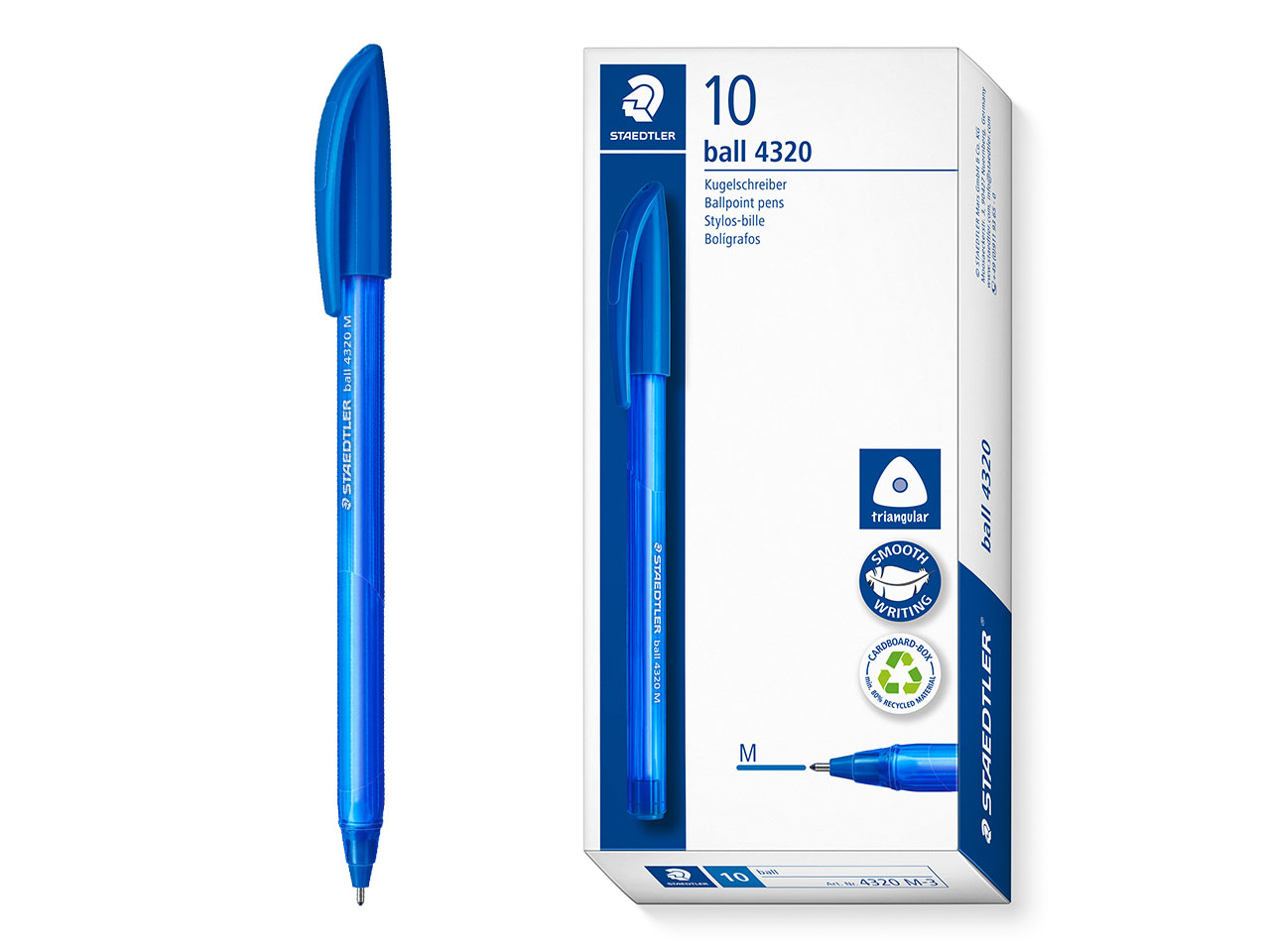 STAEDTLER BALL 4320 PENNA BLU