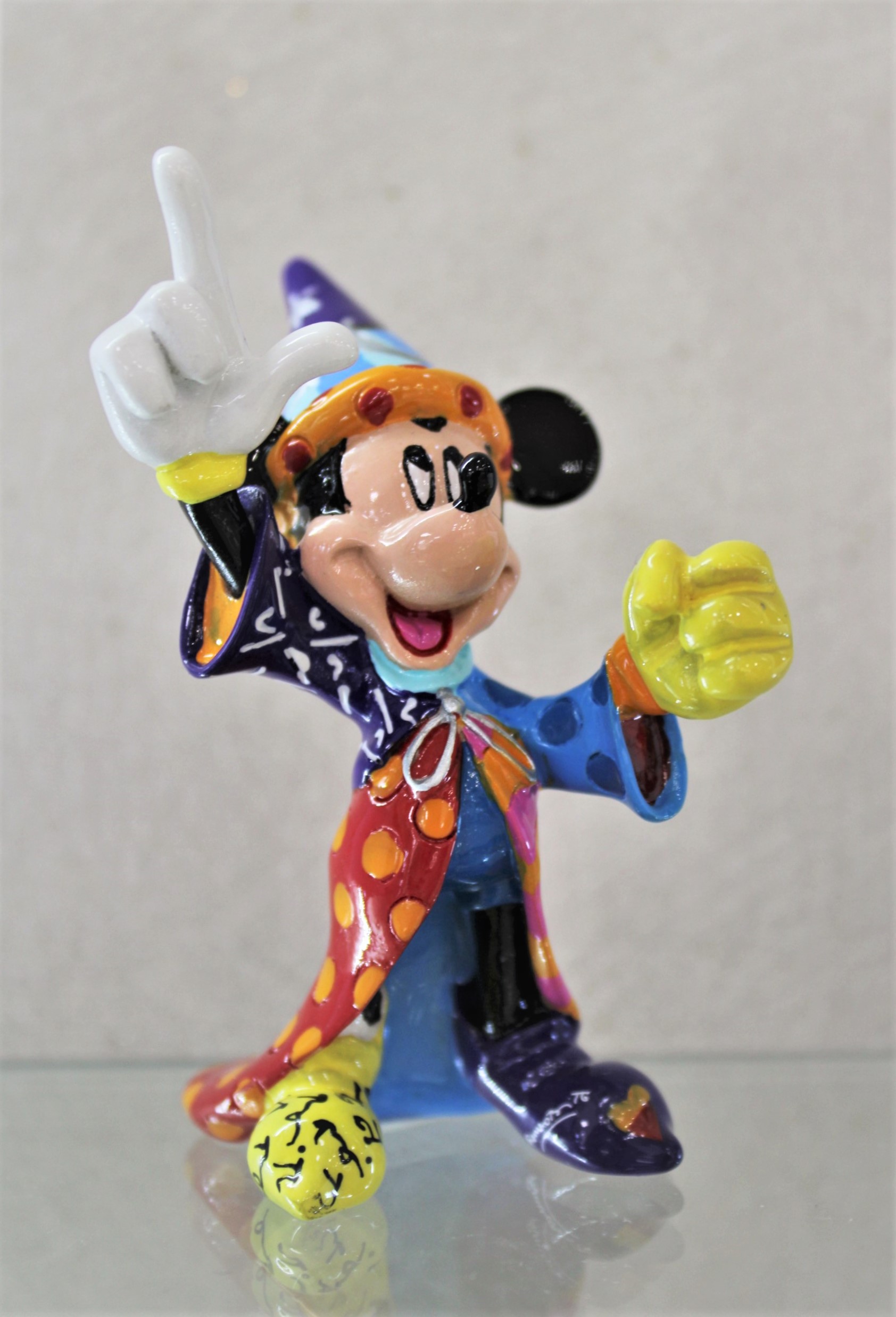 MINI STATUINA TOPOLINO STREGONE DISNEY BRITTO