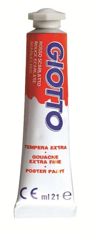 GIOTTO EXTRA FINE TEMPERA 21ML ROSSO SCARLATTO