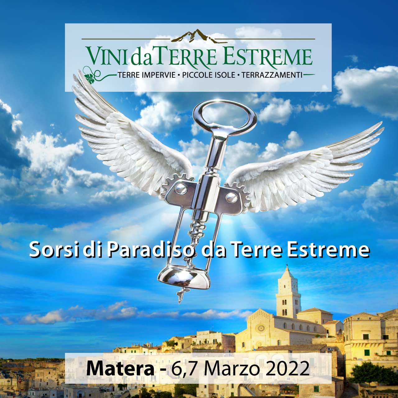 A MATERA LA NONA EDIZIONE DI VINI DA TERRE ESTREME, 5-6-7 MARZO 2022