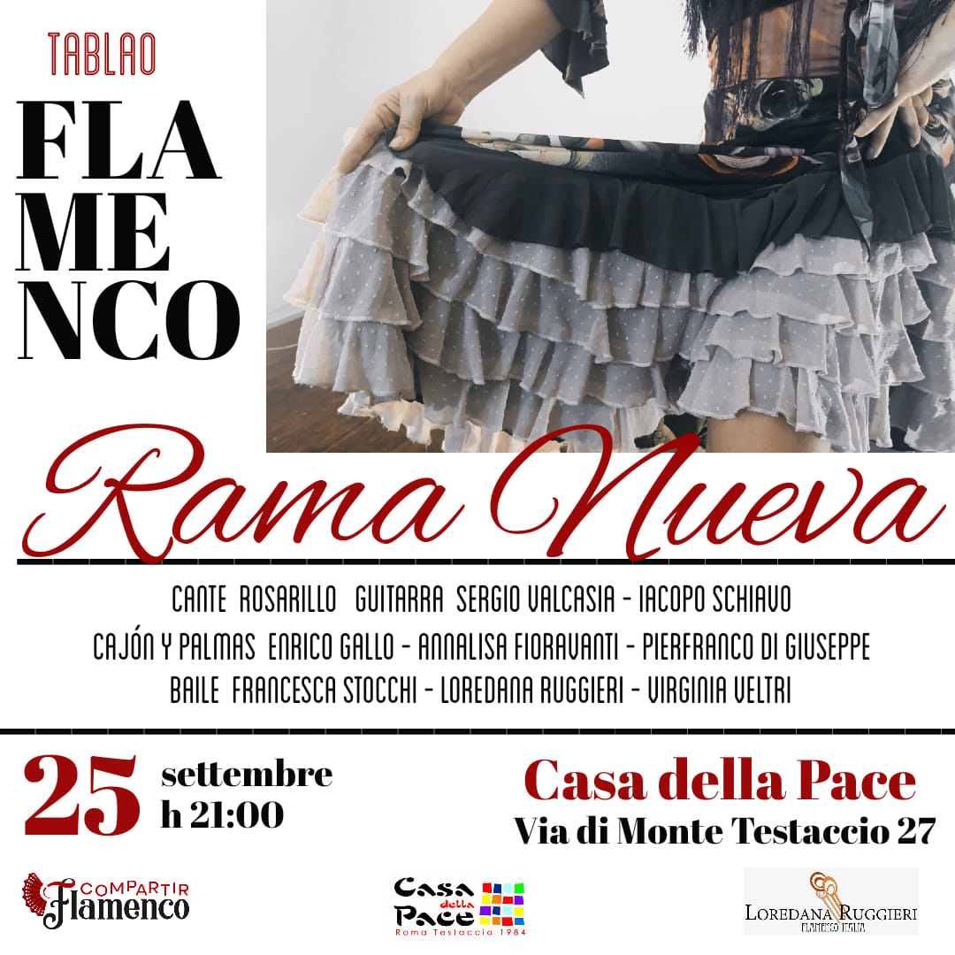 25 settembre 2021 Roma tablao flamenco casa della pace