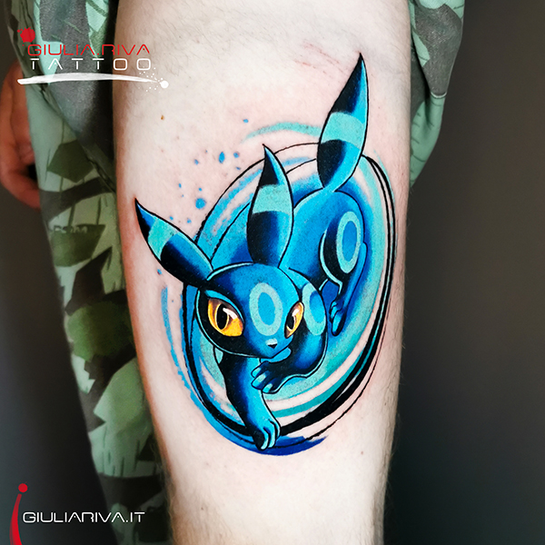 pokemon go tattoo tatuaggio umbreon