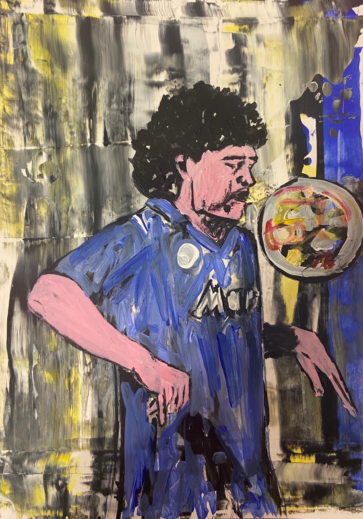 Maradona acrilico 2jpg
