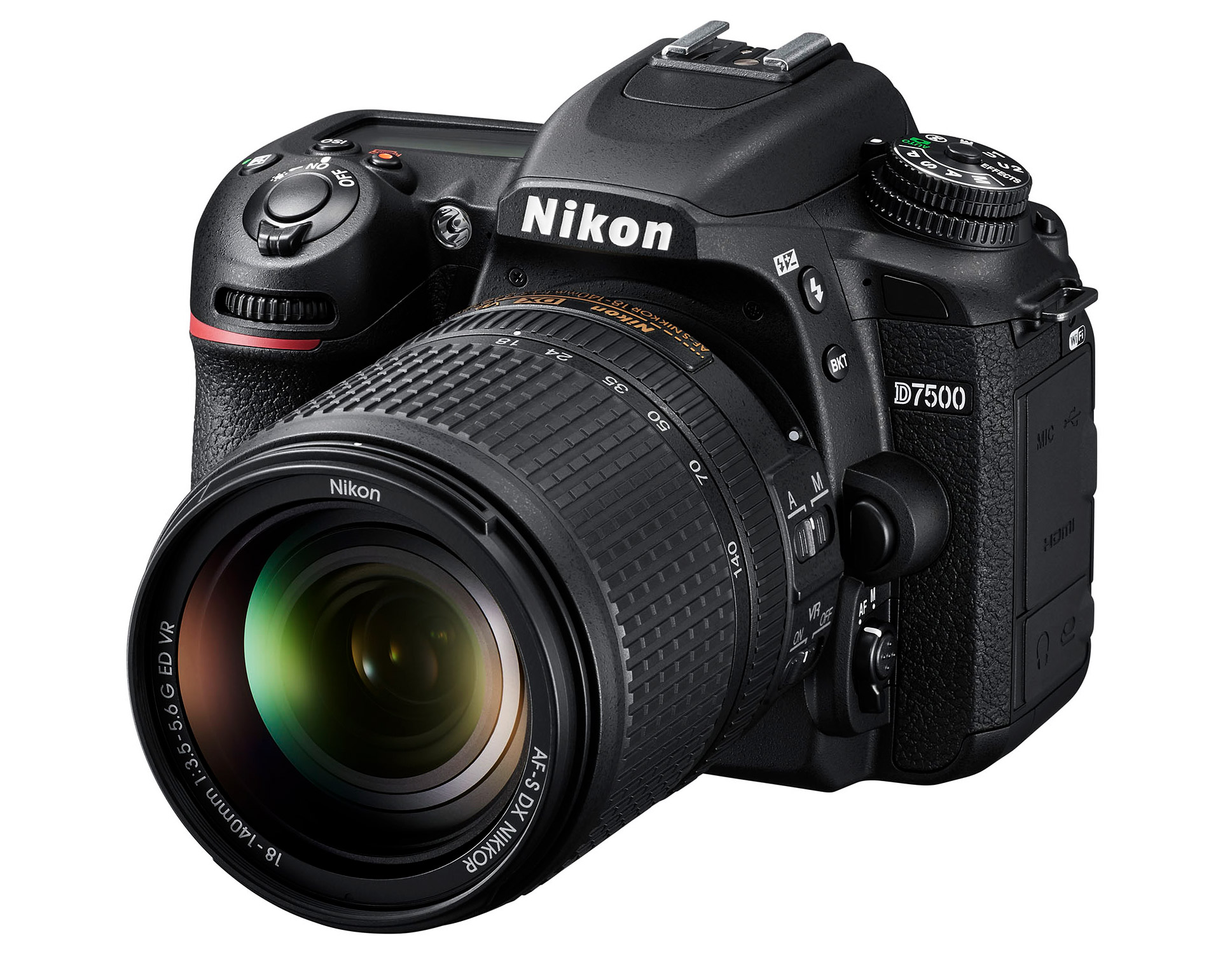Nikon D7500 + AF-S DX 18-140 f/3.5-5.6G ED VR  4 anni di garanzia nital