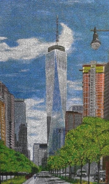 New york, freedom tower, ground zero, 11 september, usa