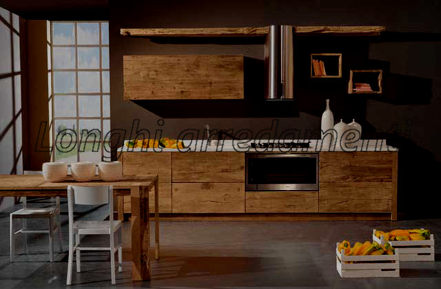 realizzazioni di porte  cassetti e placcatura mobili cucina in legno massello naturale rustico