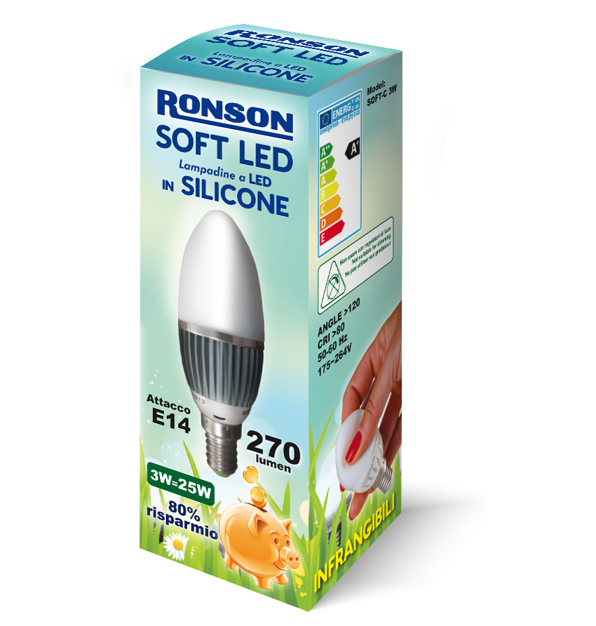 Pack per lampadine Soft LED by Ronson