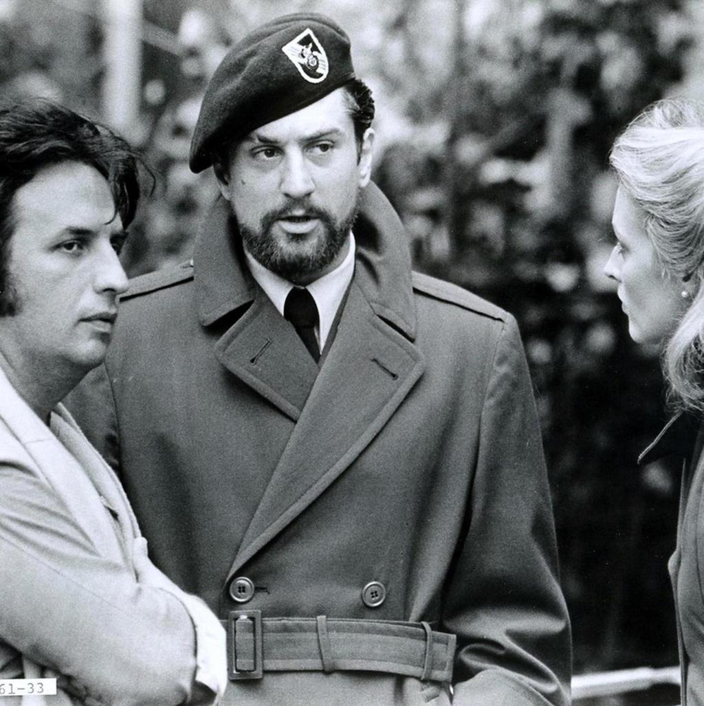 Michael Cimino, Robert De Niro e Meryl Streep sul set de Il cacciatore