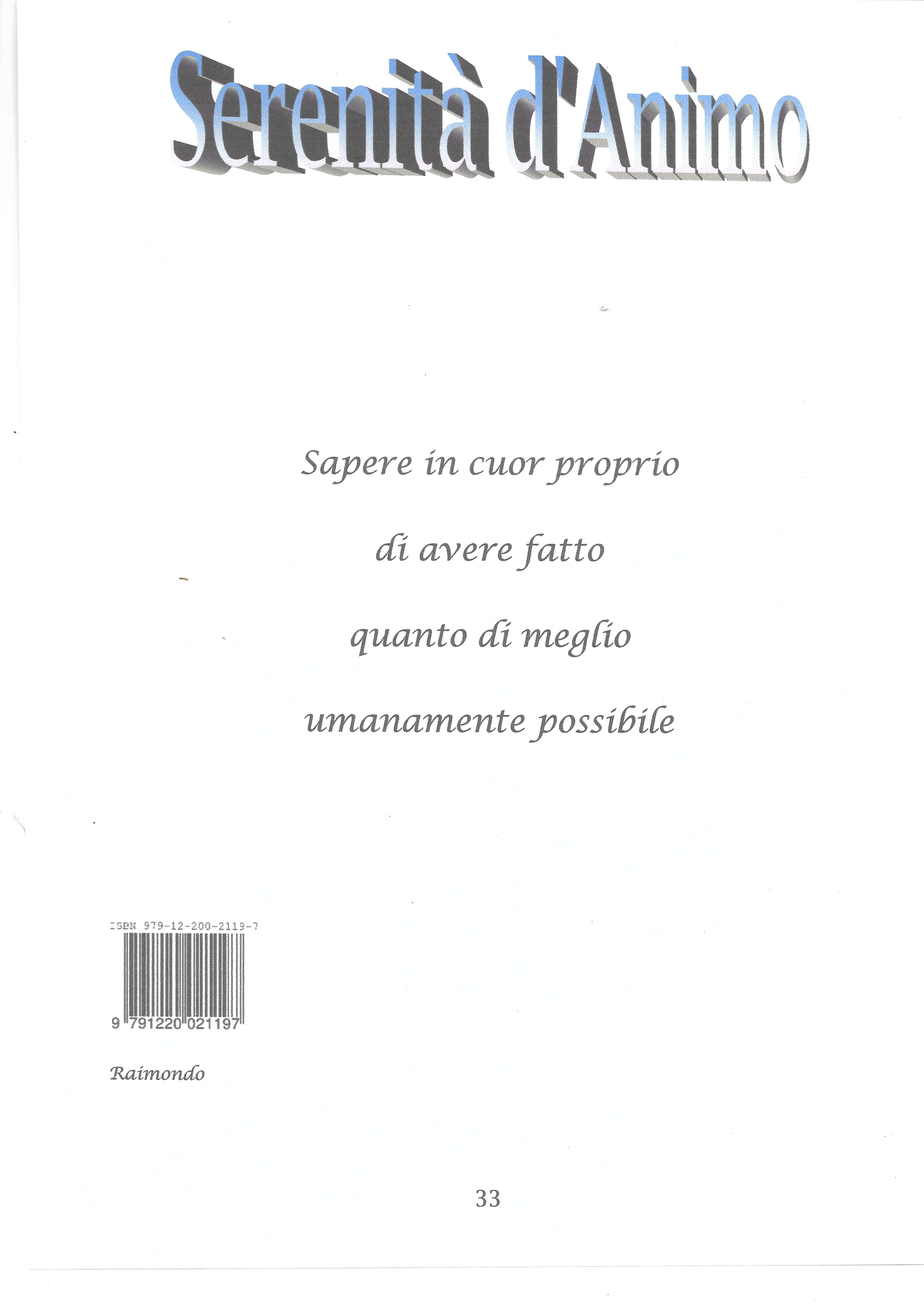 Poesia da: Poesie nel Tempo Raimondo Giorgini