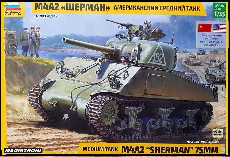 MEDIUM TANK M4A2 "SHERMAN"75mm