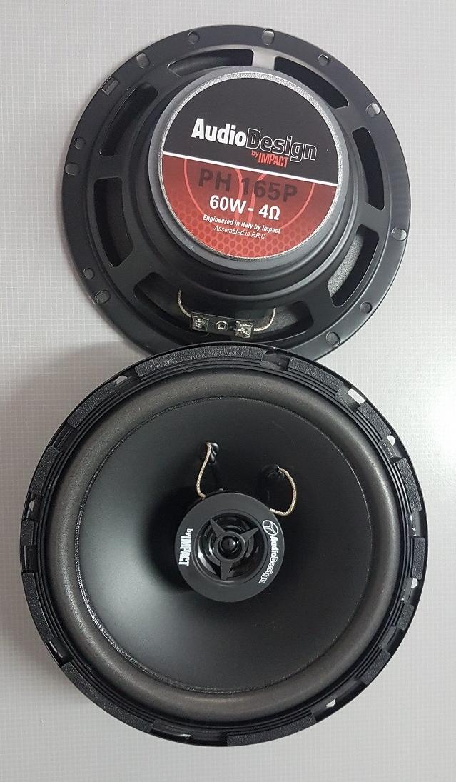 5247+0199 - FORD SUPPORTI+ALTOPARLANTI-165mm-AUDIODESIGN by IMPACT