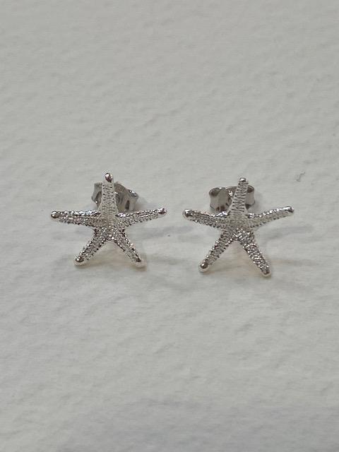 Collezione "mare" orecchini stelle marine in argento