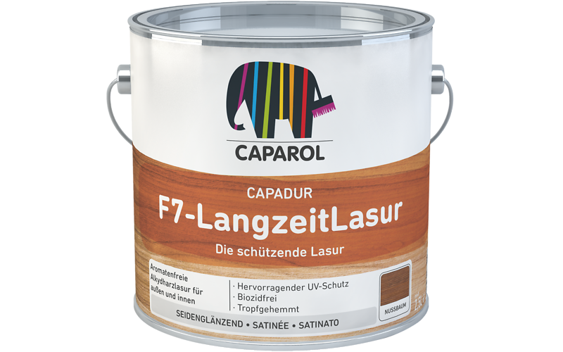 CAPAROL - Capadur - F7-LangzeitLasur - 2.5 LT