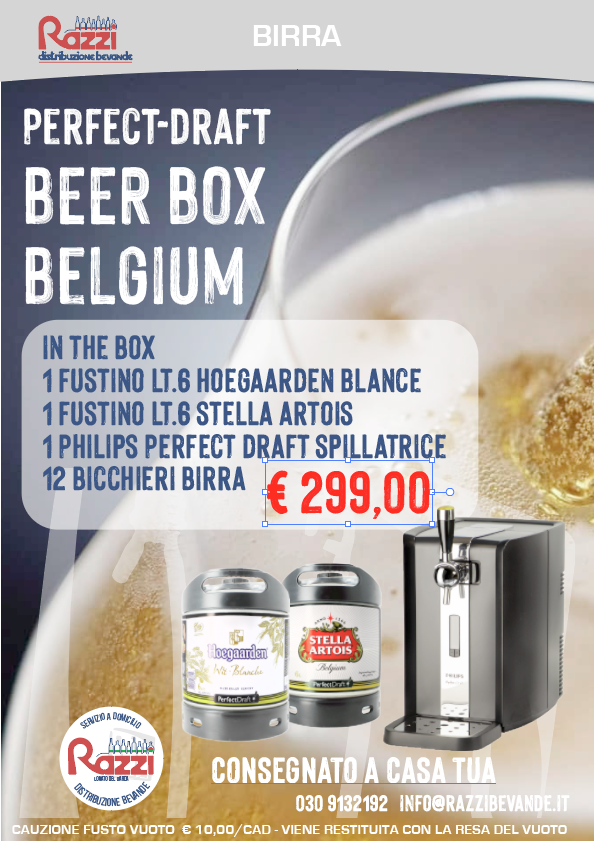 Beer Box Perfect Draft Belgium