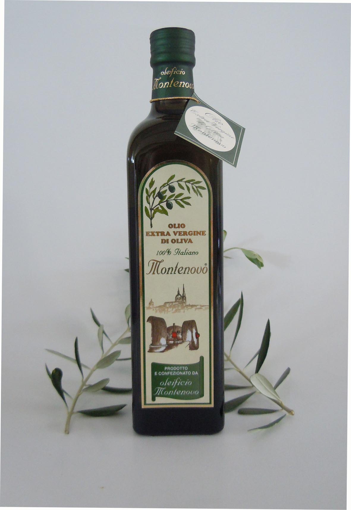 bottiglia olio extravergine di oliva "Montenovo" 0,75 Litri