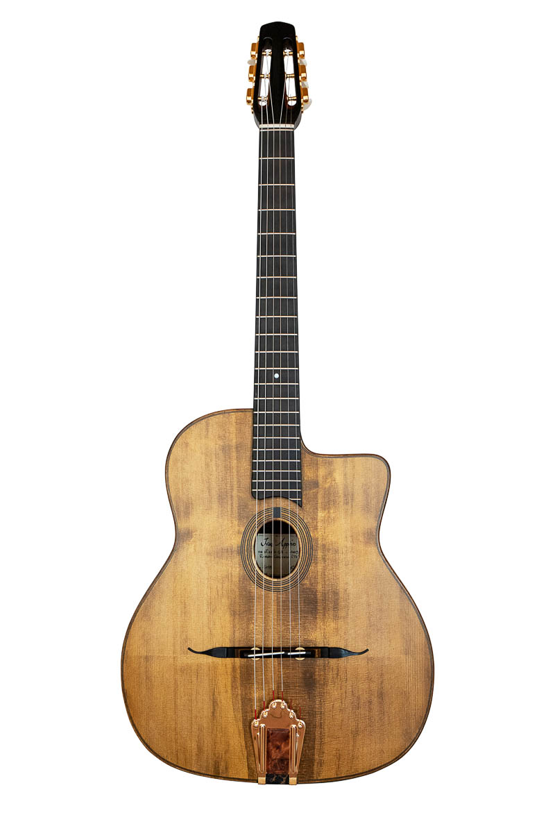 Guitare Manouche Servy luthier type Selmer