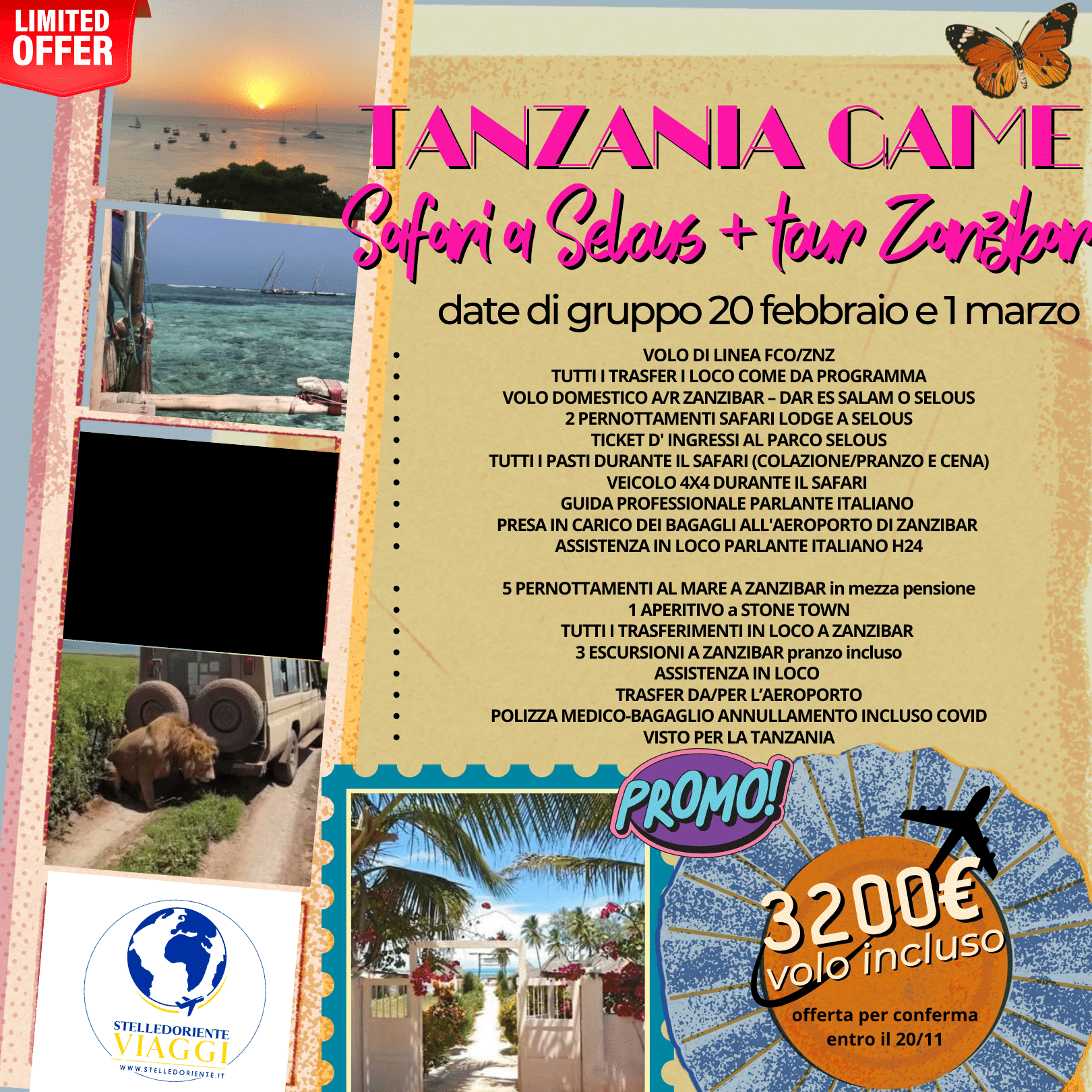 TANZANIA GAME- esclusivo tour Safari + Zanzibar Tour ...alla scoperta della vera Tanzania