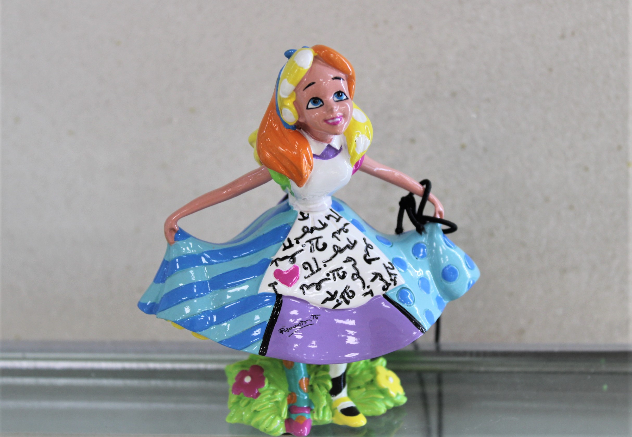 STATUINA MINI ALICE DISNEY BRITTO