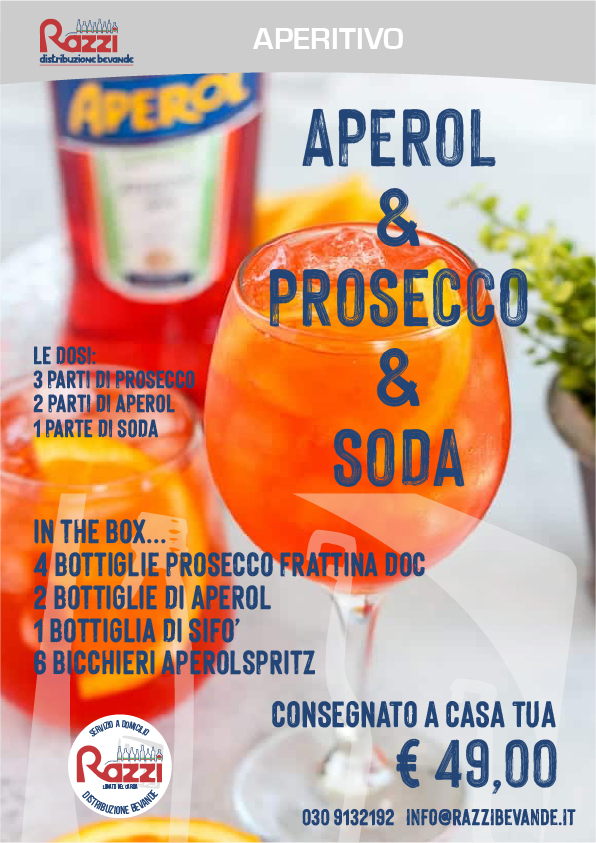 Kit Aperol & Prosecco & Soda