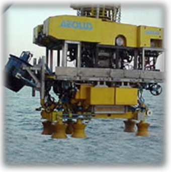 mezzi lavori subacquei macchinari sottomarini