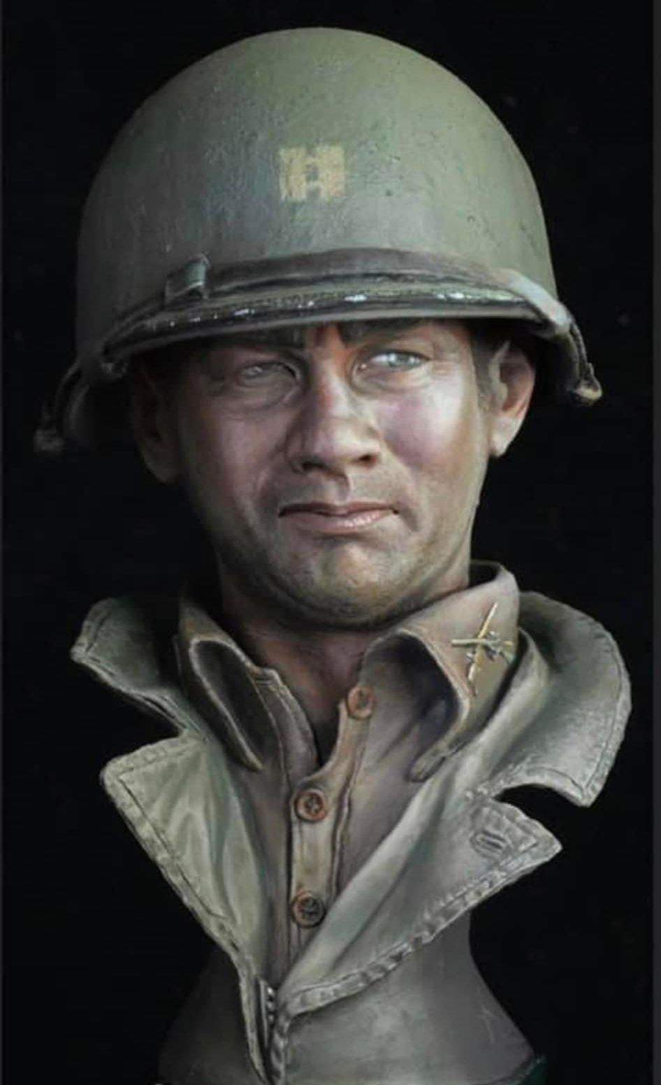 DTMMB001 - US OFFICER 2°RANGER NORMANDIA 1944 - Scale 1:6