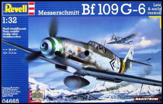 MESSERSCHMITT Bf.109G 6"Late&Early Version"