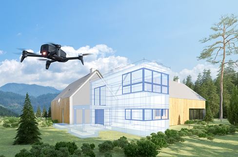 Droni-segugio per il Superbonus a case e palazzi