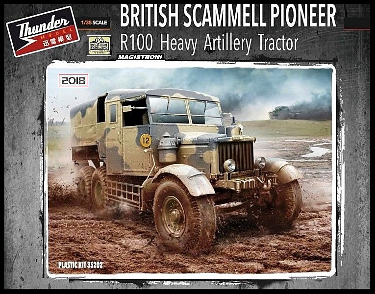 BRITISH SCAMMELL PIONEER Heavy Artillery tractor R100