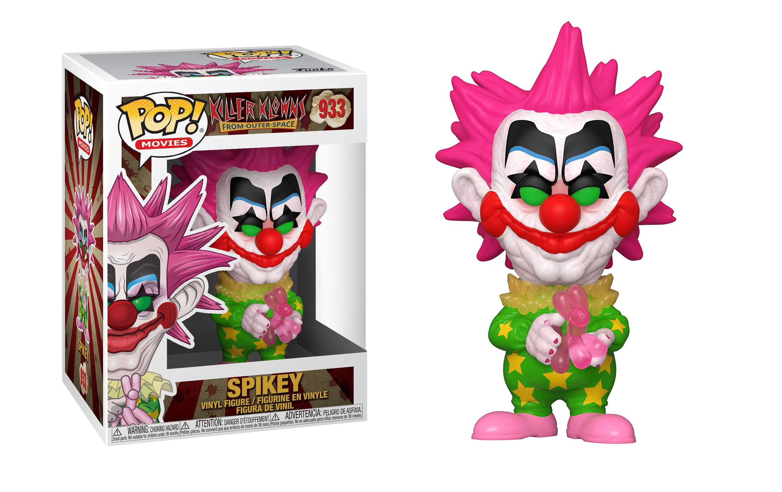FUNKO POP SPIKEY #933 KILLER KLOWNS FROM OUTER SPACE MOVIES