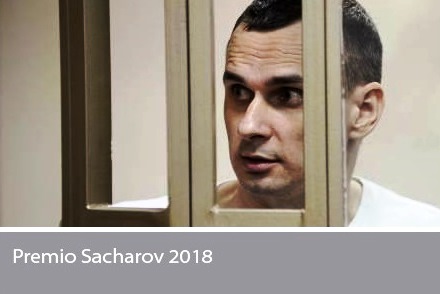 Oleg Sentsov, Premio Sacharov 2018