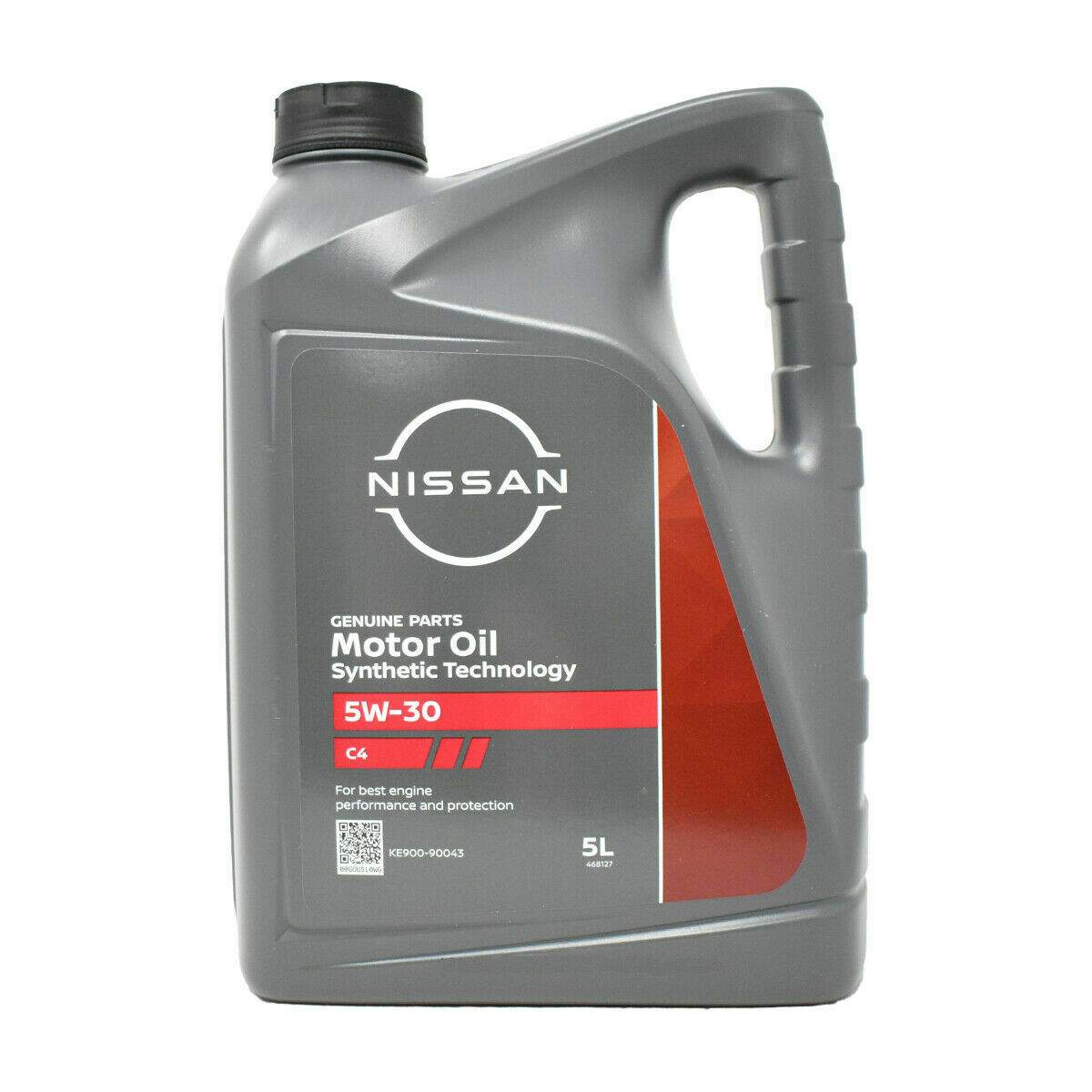 Olio Nissan Dpf 5W30 C4 sintetico (confezione da 5 litri) new 2021-22