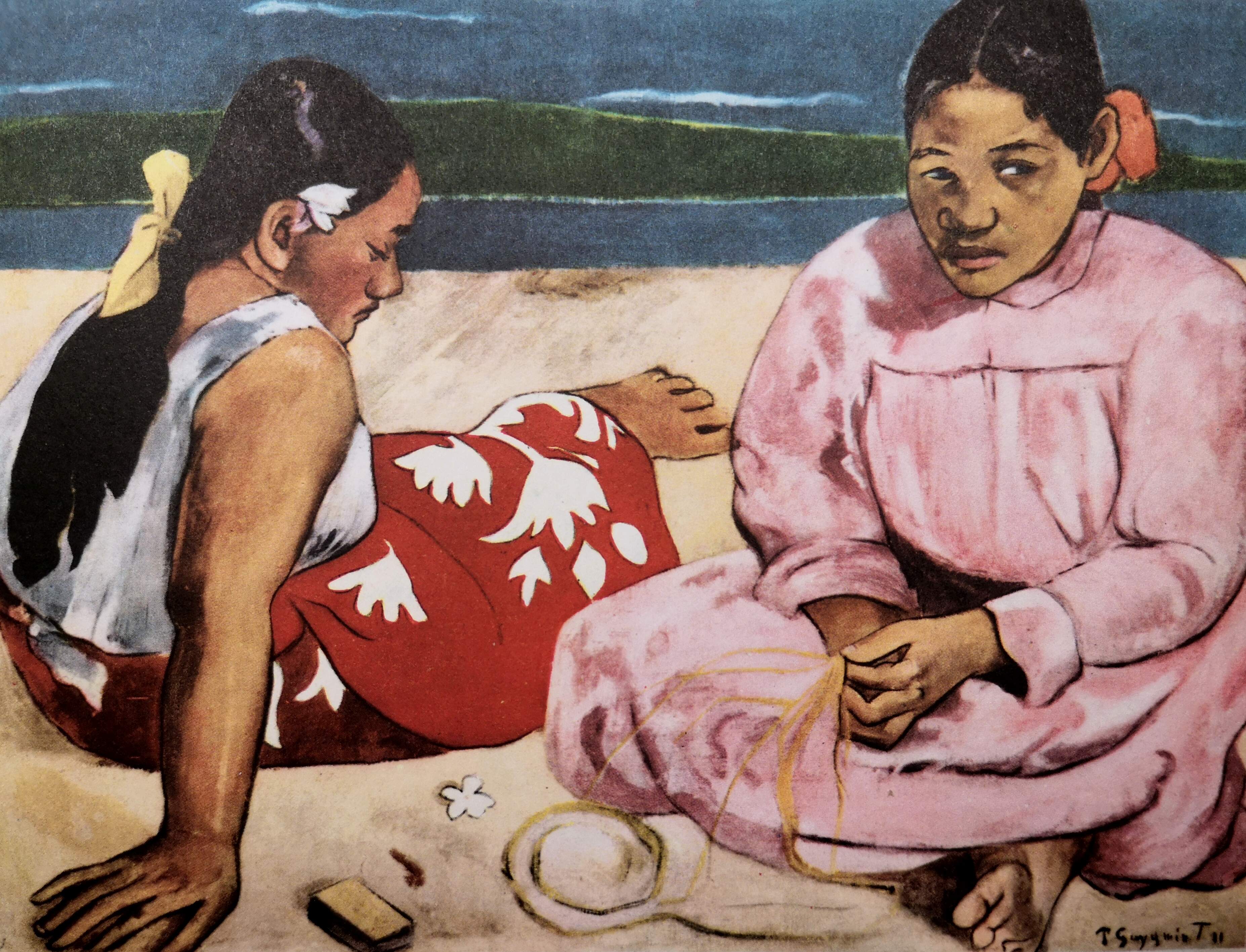 Paul Gauguin Due donne tahitiane
