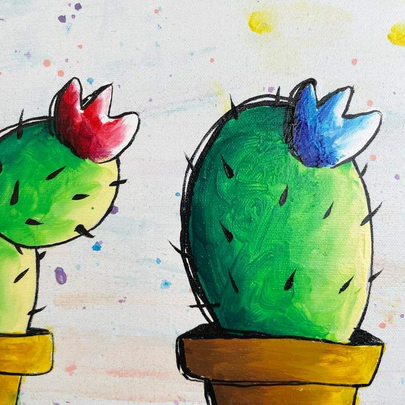 Tre cactus