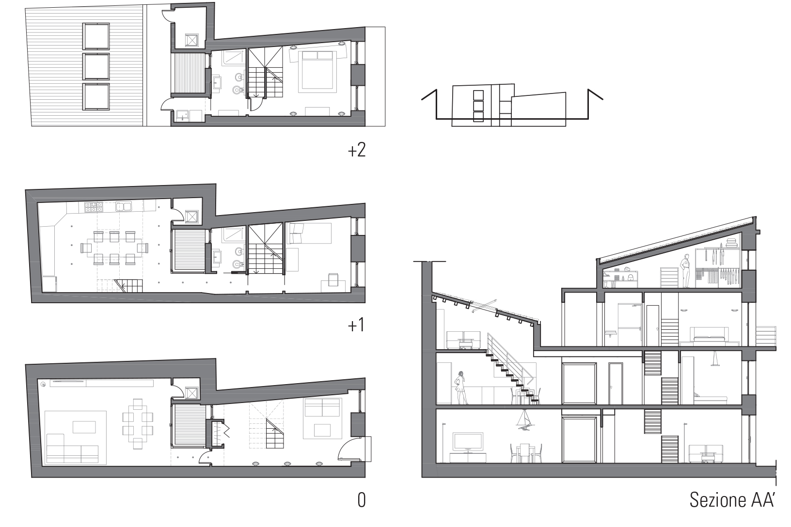 Sebastiano Fazzi Atelier di Architettura - casa GIGG | ristrutturazione nel centro storico di Enna