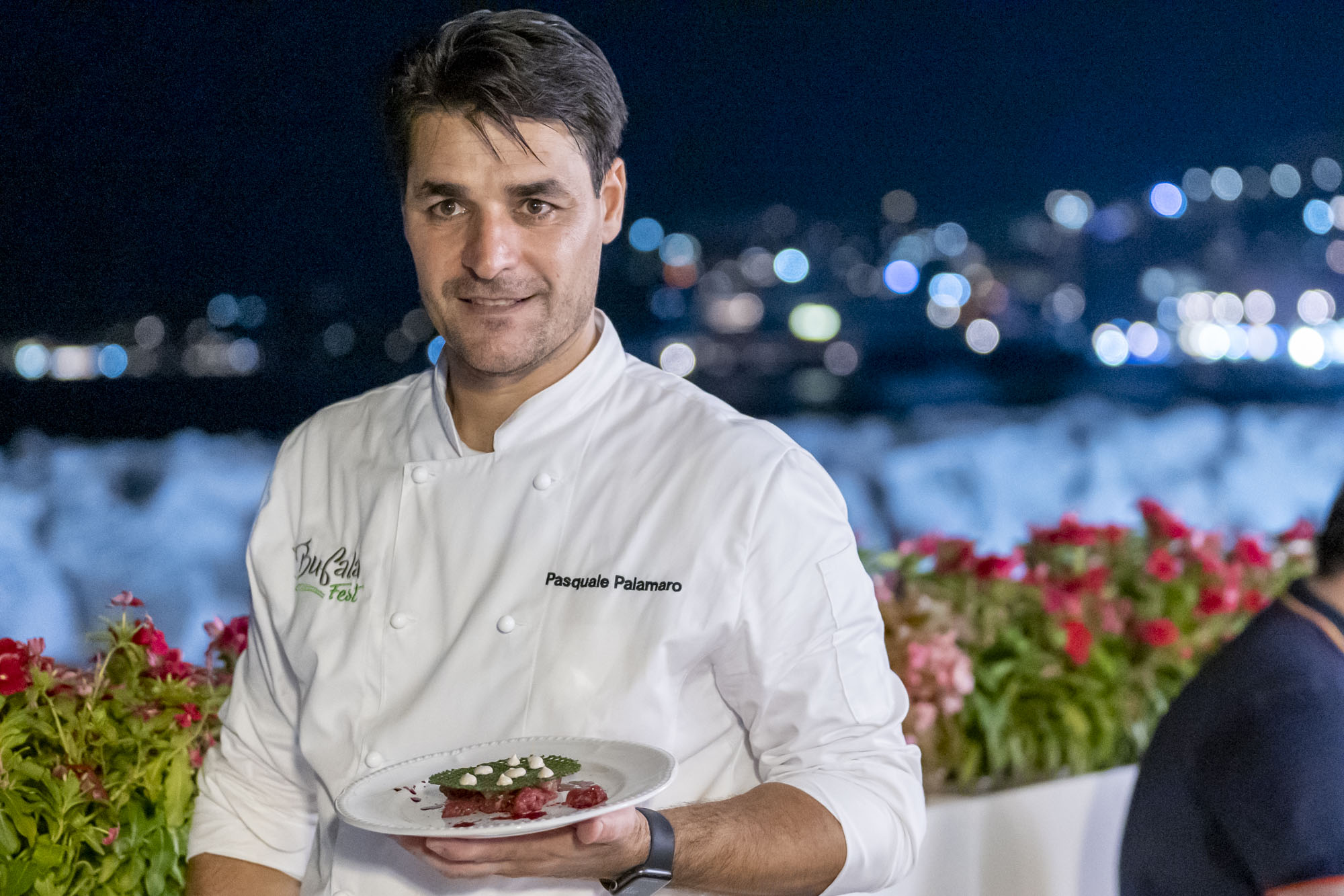 Lo chef stellato Pasquale Palamaro al Miramare Exclusive di Bufala Festjpg