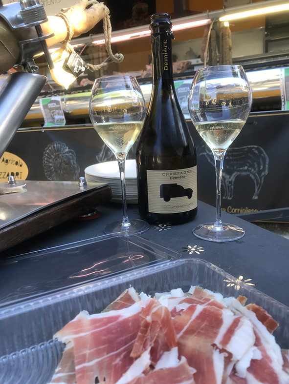 Il prosciutto di suino di Parma brado incointra i vini di FurgonVino