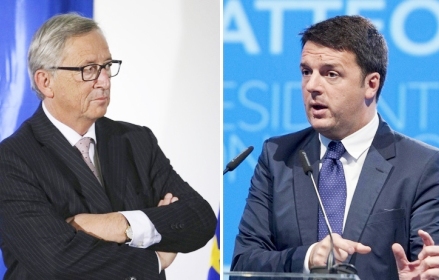 Juncker a Renzi: