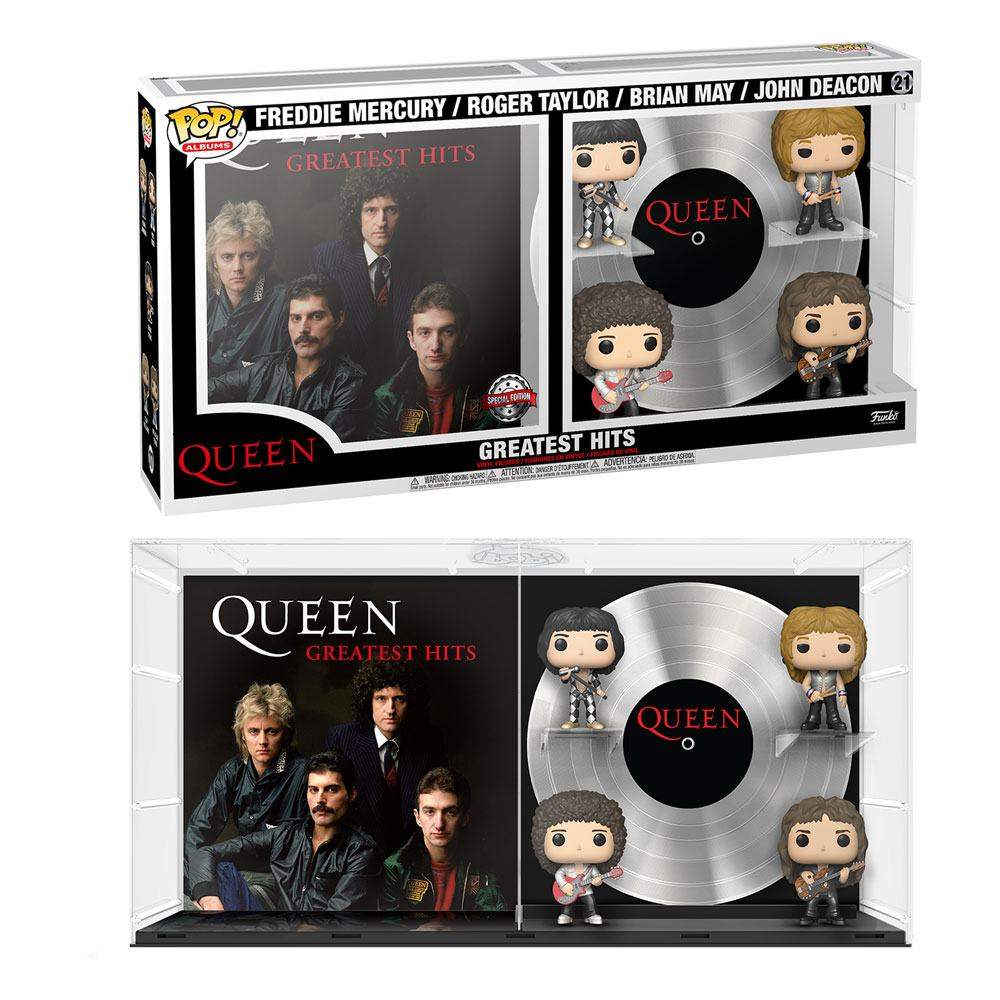 Queen POP! Albums Vinyl Figure 4-Pack Greatest Hits
