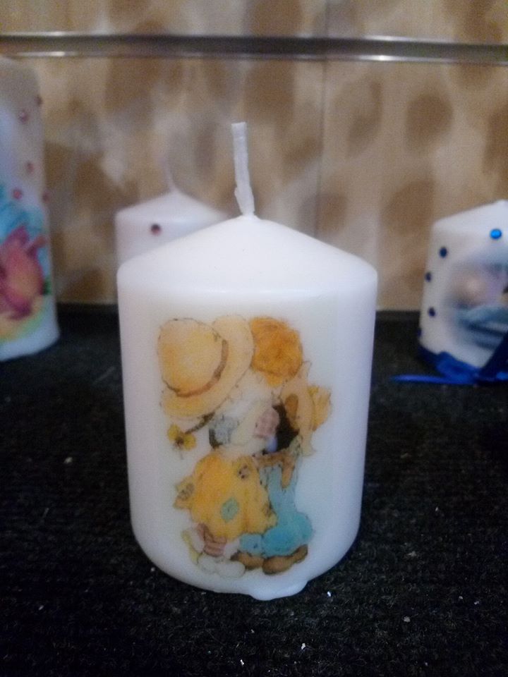 candela personalizzata love