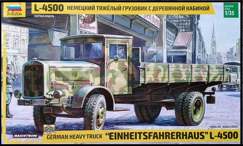 GERMAN HEAVY TRUCK "EINHEITSFAHRERHAUS"L-4500