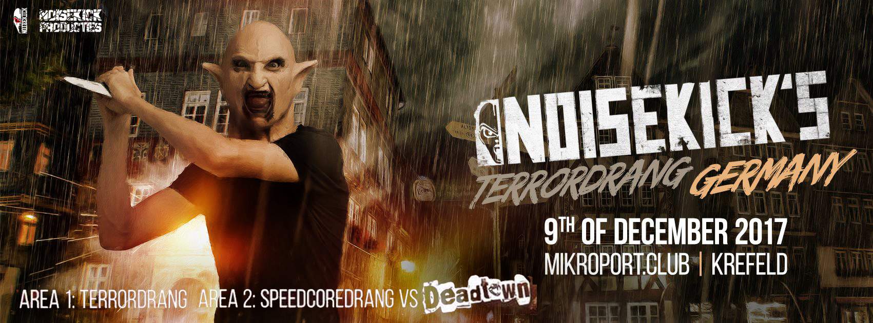 Noisekick's terrordrang germany Speedcore Italia Deadtown