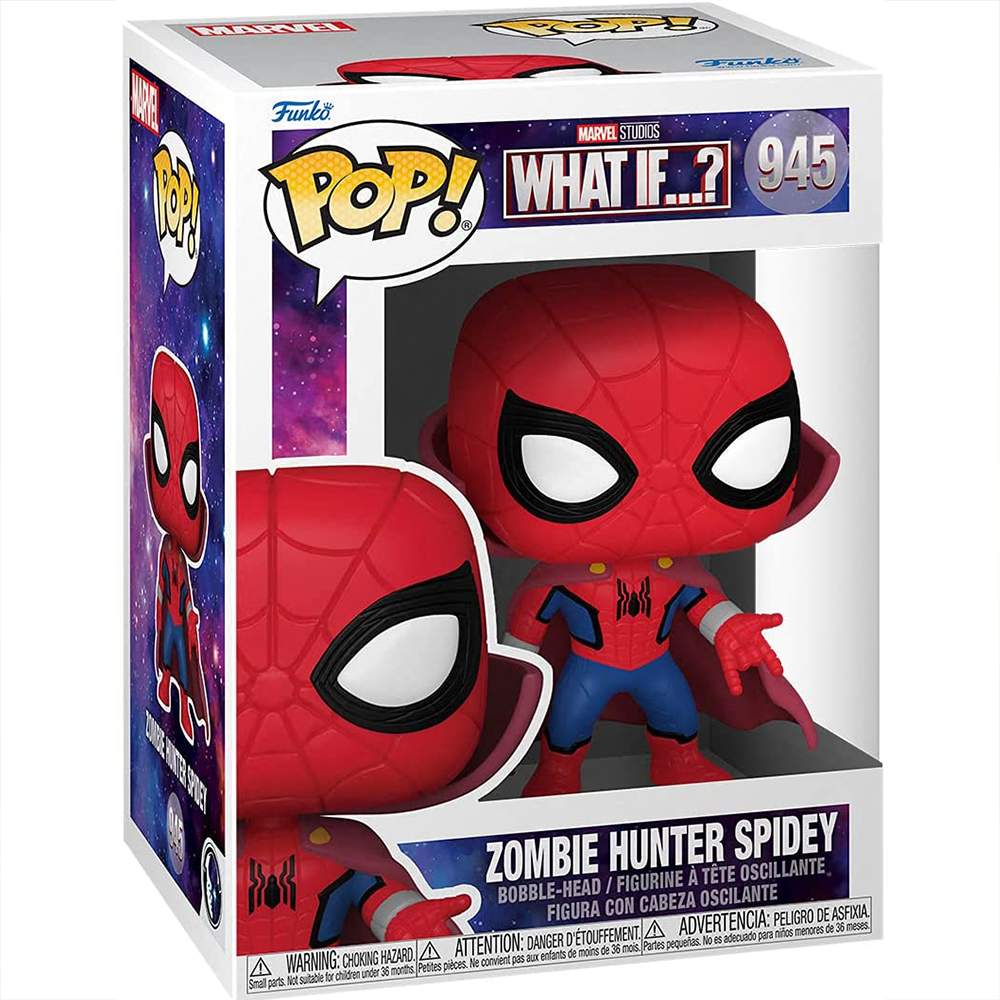 Marvel: Funko Pop! - What If.. ? - Zombie Hunter Spidey (Vinyl Figure 945)